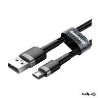 کابل تبدیل USB به microUSB باسئوس مدل CAMKLF-CG1 طول 2 متر